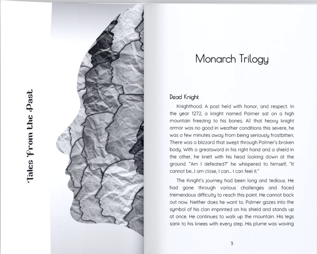 Enhanced book formatting sample