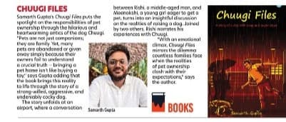 Newspaper feature of a BlueRose author 5
