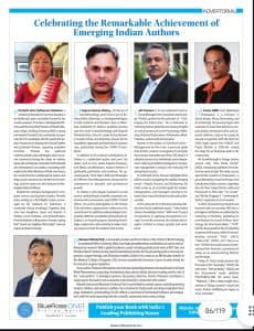 Newspaper feature of a BlueRose author 2