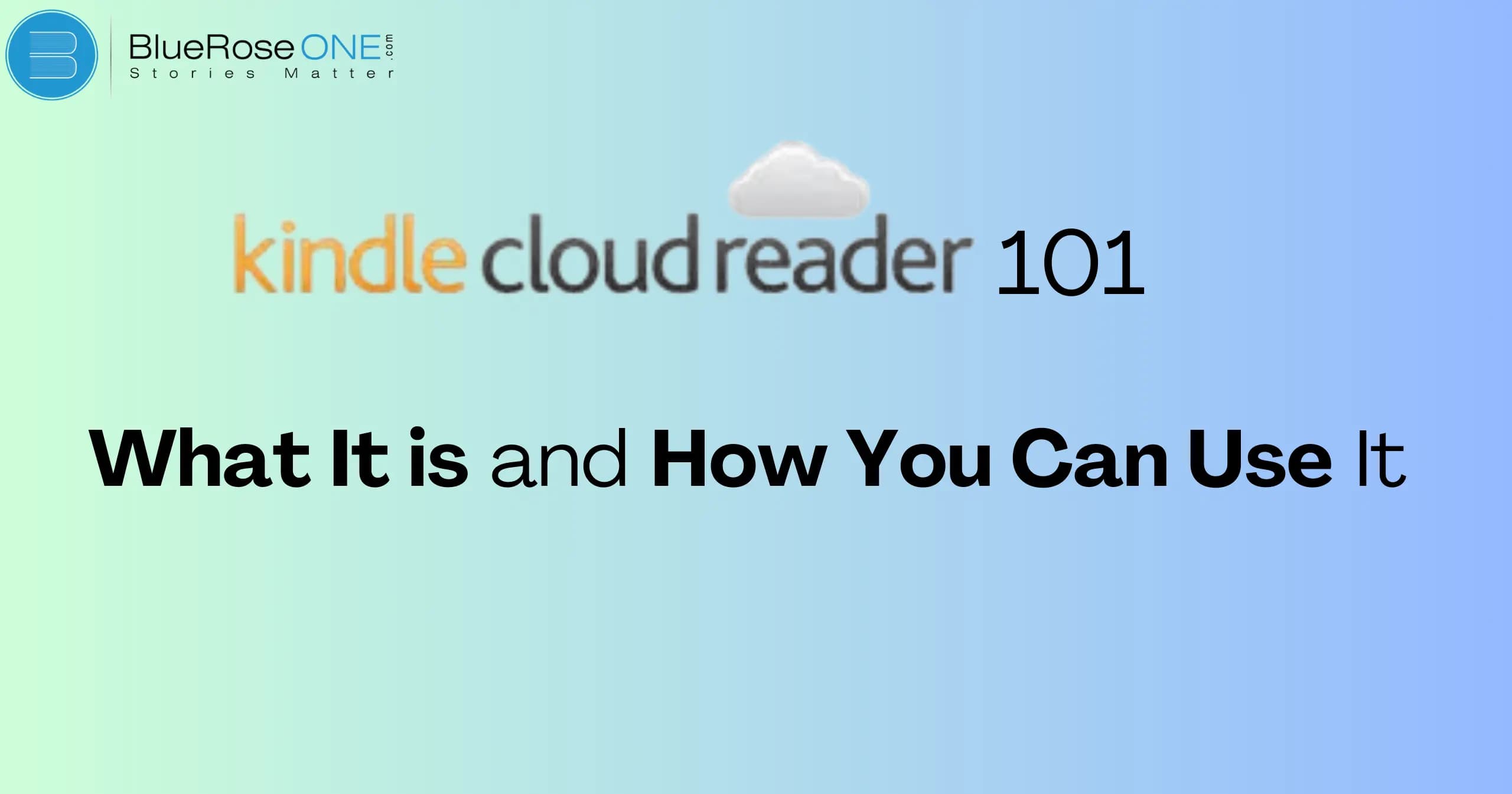 Kindle Cloud Reader 101