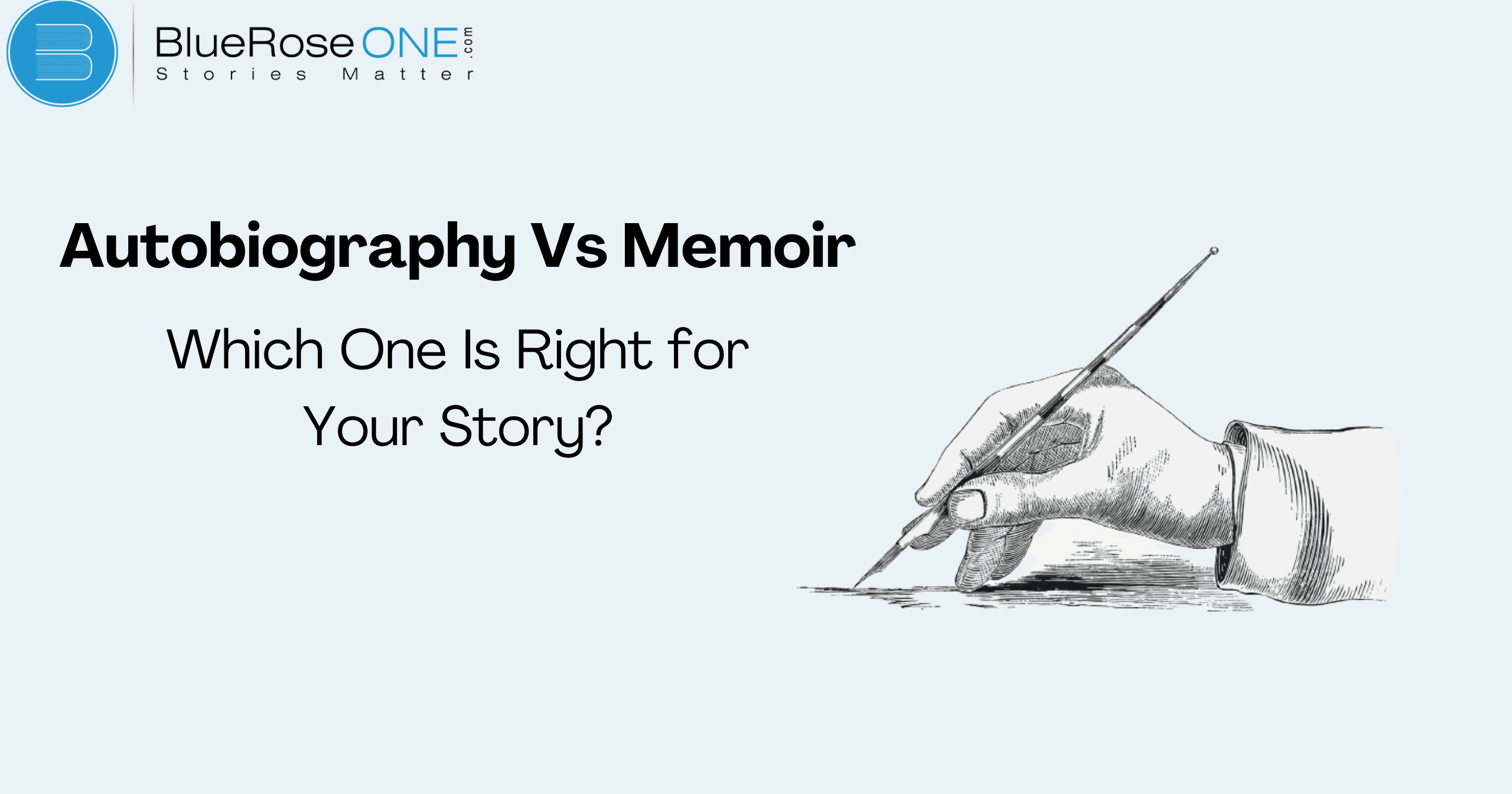 Autobiography vs memoir - which one is right for you