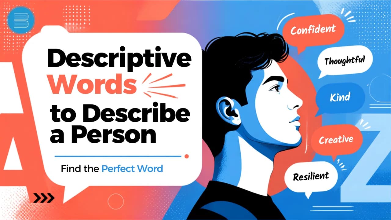 descriptive words to describe a person