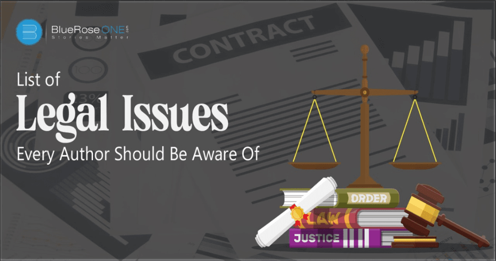list of 10 legal issues that every should be aware of before publishing a book