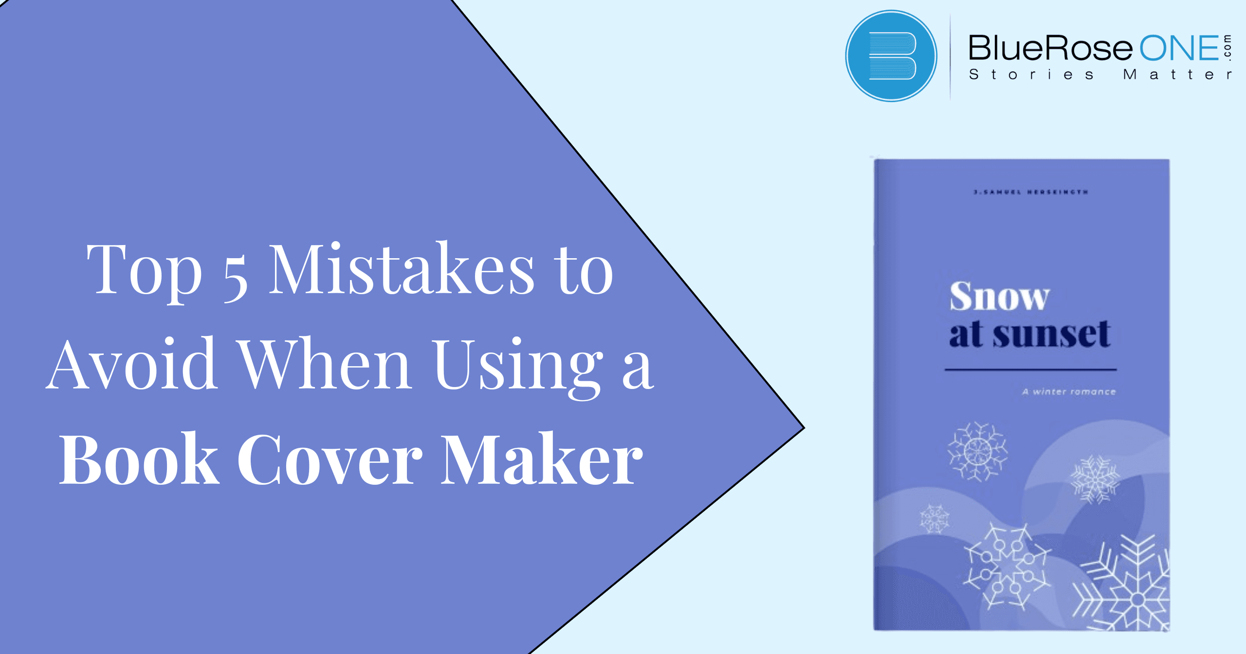 Top 5 mistakes to avoid when using a book cover maker