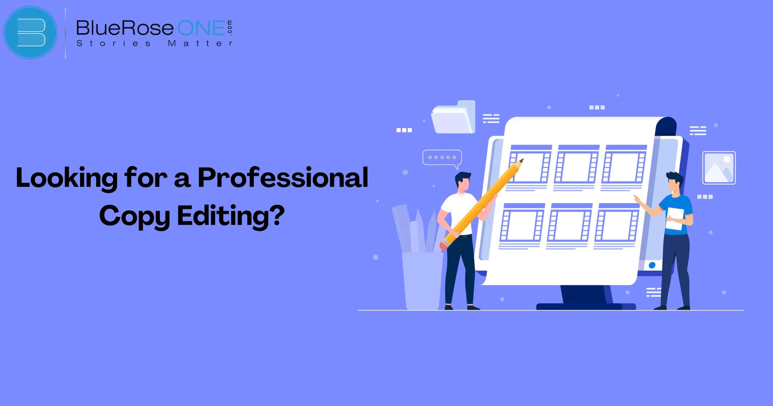 Looking for a Professional Copy editing