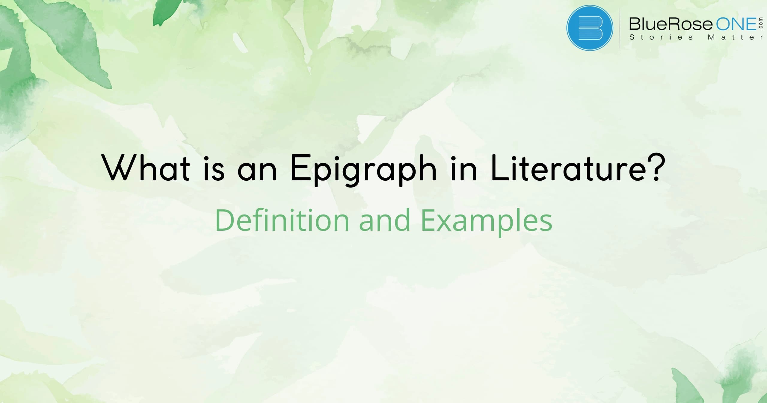What is an Epigraph in Literature_ Definition and Examples
