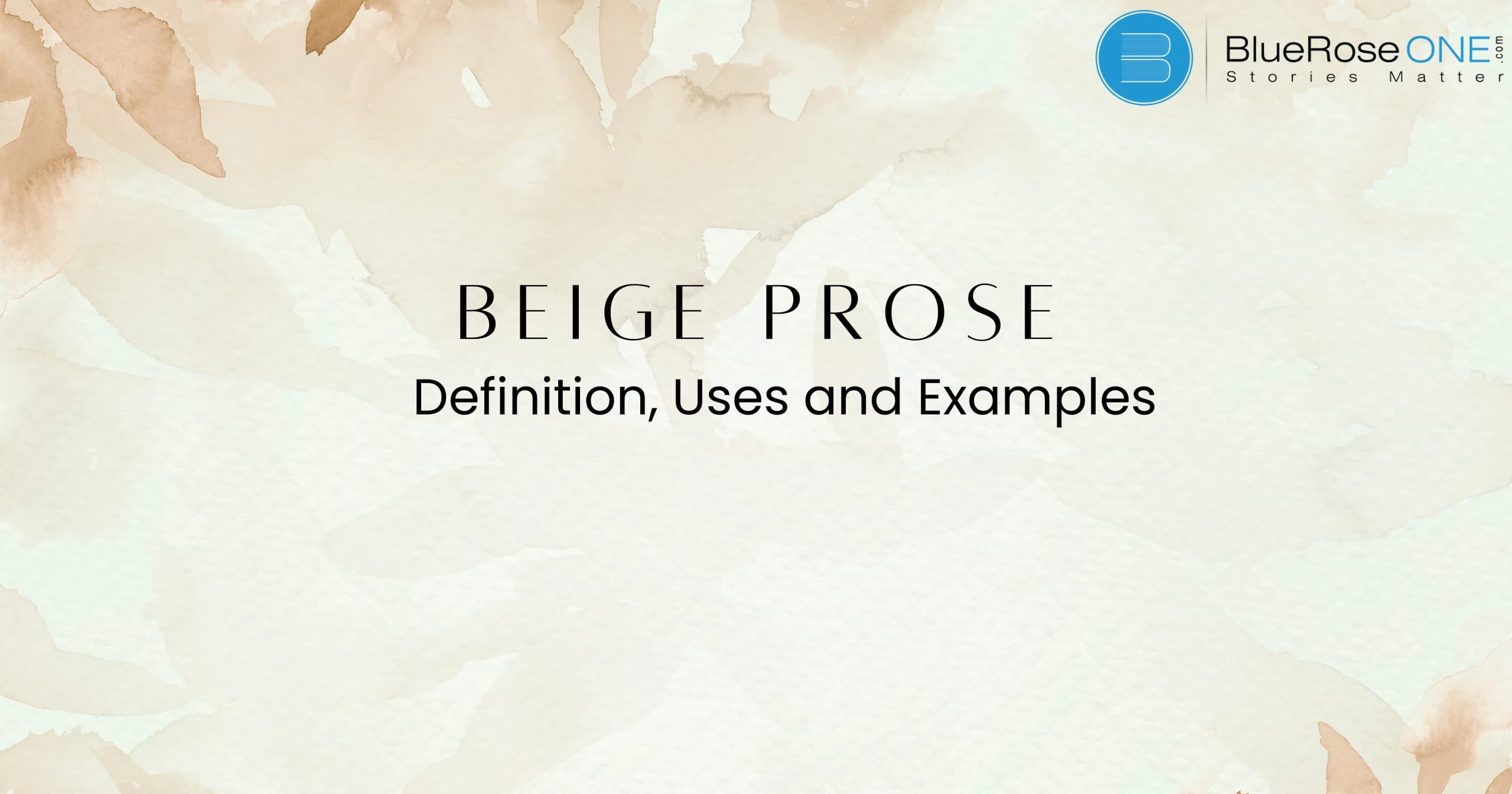 Beige Prose_ Definition, Uses, and Examples