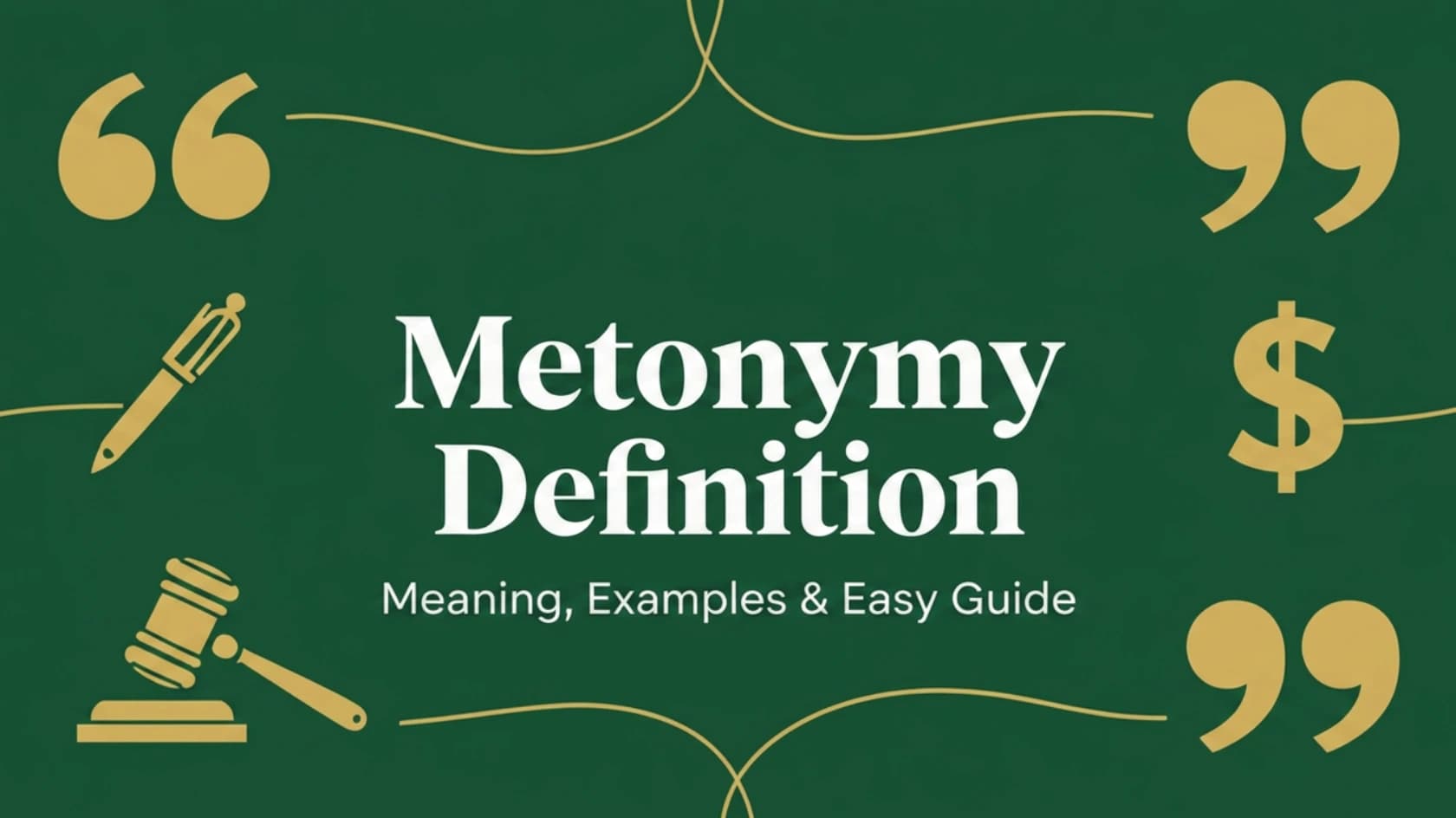 Metonymy Definition Meaning, Examples & Easy Guide