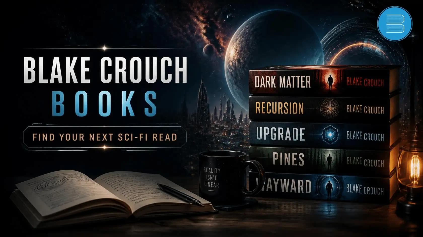 blake crouch books find your next sci fi book