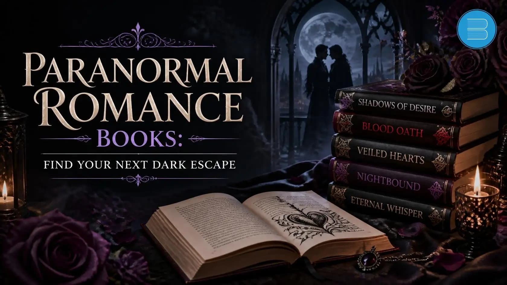 paranormal romance books - find your next dark escape