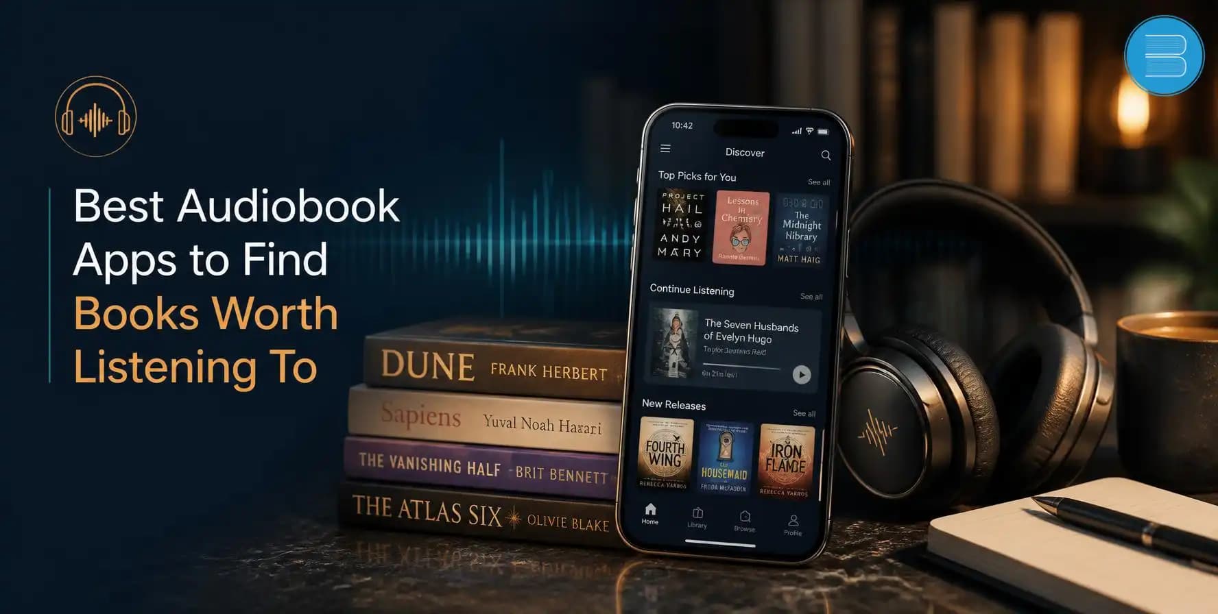 Best Audiobook Apps to Find Books Worth Listening To