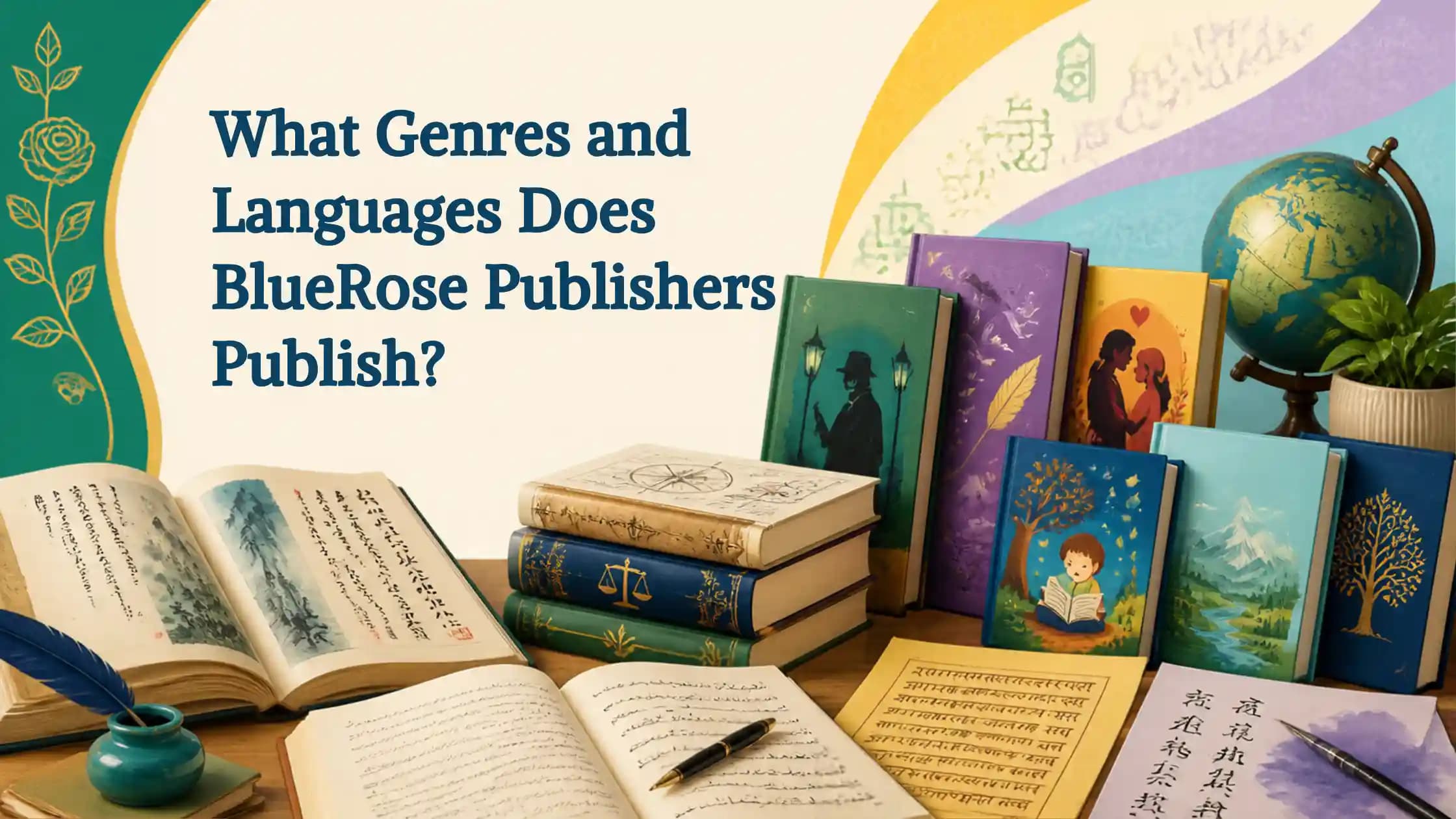 what geners and languages does bluerose publishers publish