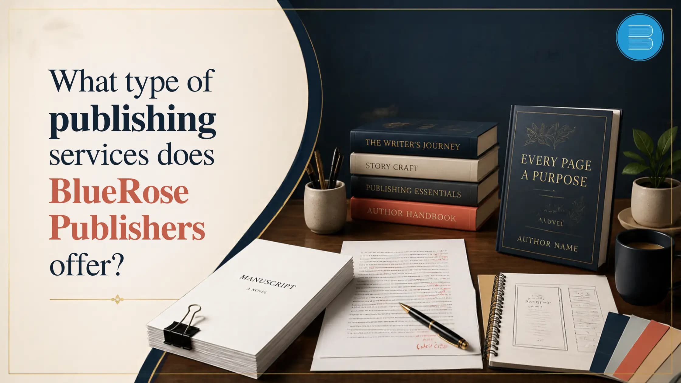 what type of publishing services does bluerose publishers offer