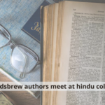 Wordsbrew Authors’ Meet at Hindu College.