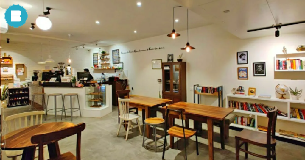 POTBOILER COFFEE HOUSE blueroseone.com writer's book cafes in kolkata