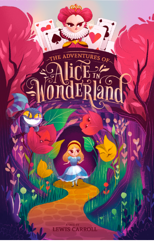 alice in wonderland best children's story books-blueroseone.com