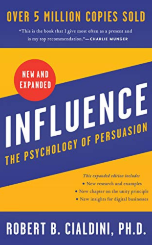 Influence The Psychology of Persuasion by Robert Cialdini - Best Psychology books to read on kindle unlimited