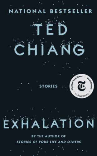 Exhalation by Ted Chiang best short story books to read in 2023