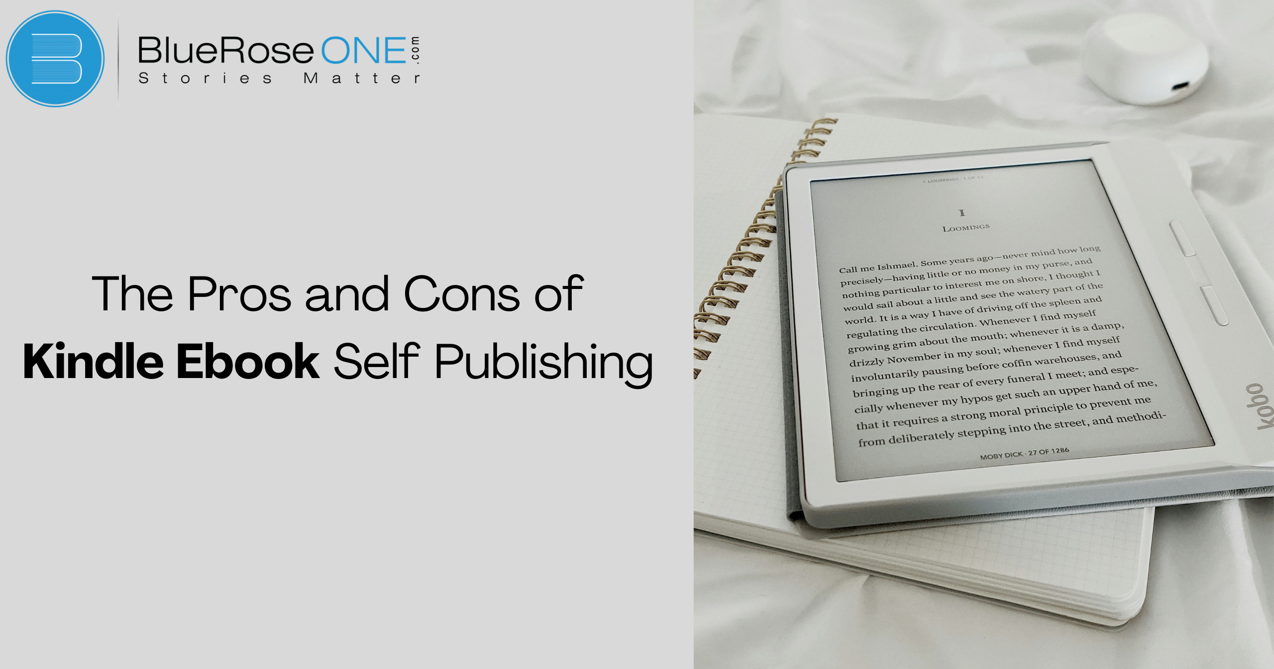 The Pros and Cons of Kindle Ebook Self Publishing