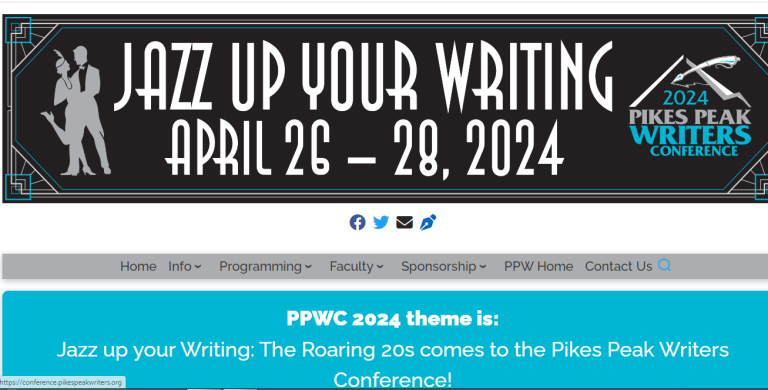 pikes peak writers conference - writing conference