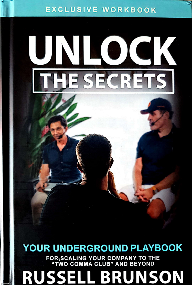 Unlock The Secrets Book Russell Brunson Top 6 Best Russell Brunson Books of All Time