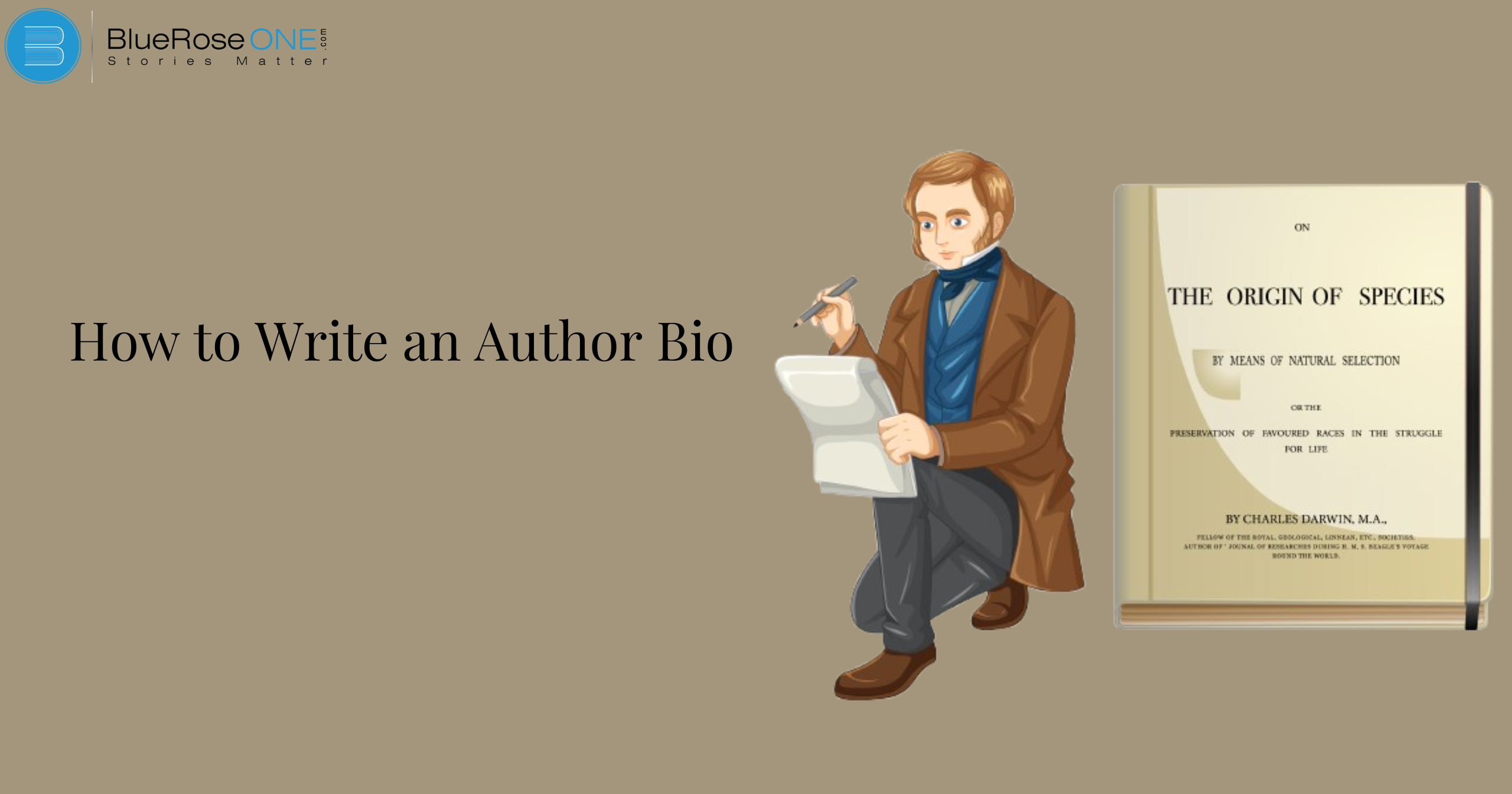 How to Write an Author Bio | BlueRoseOne.com