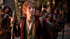 Bilbo Baggins (Martin Freeman) takes a fantastic adventure across Middle-earth in Peter Jackson's prequel to his Lord of the Rings trilogy.