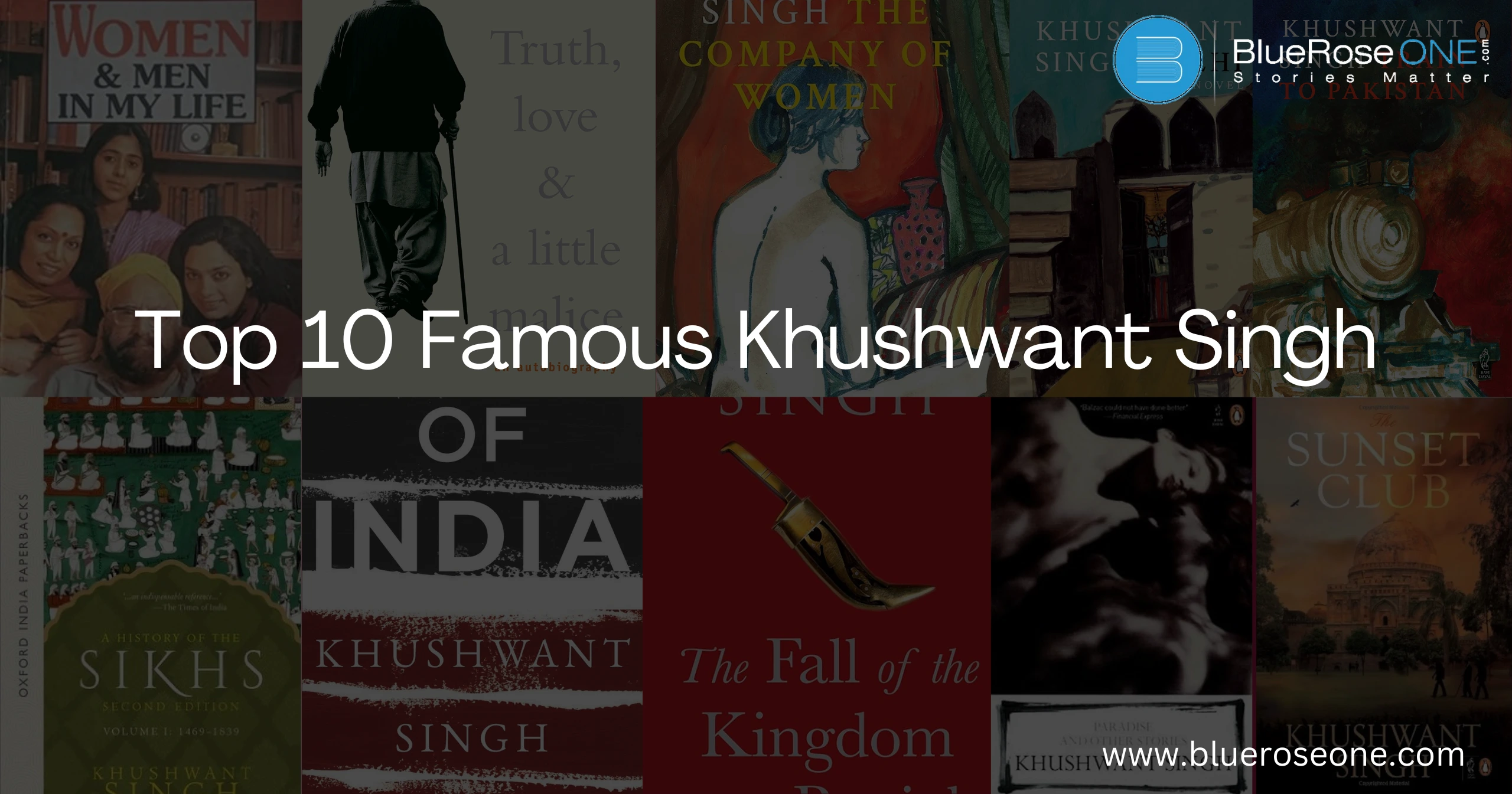 Top 10 Famous Khushwant Singh Books