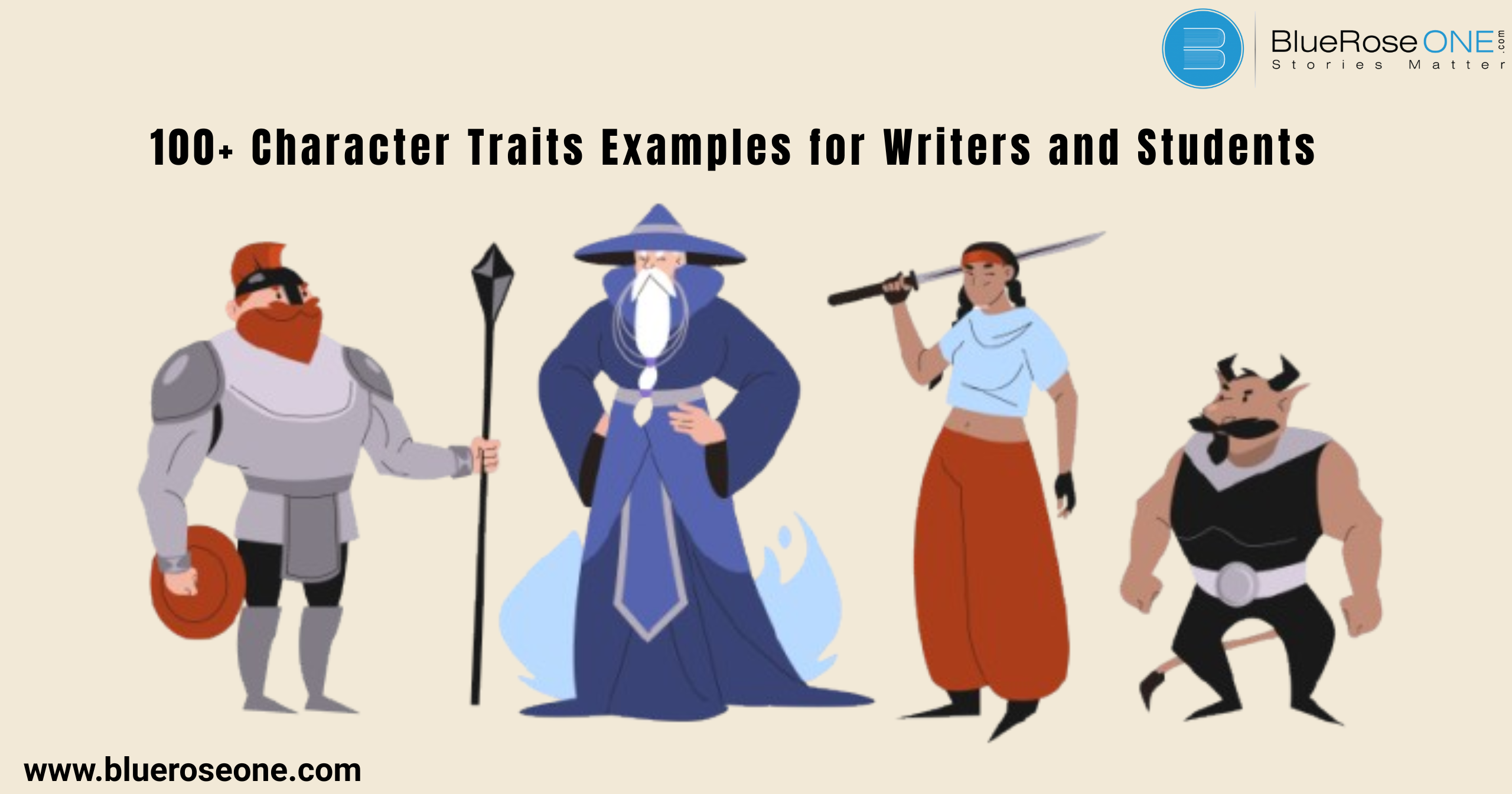 100+ Character Traits Examples for Writers and Students