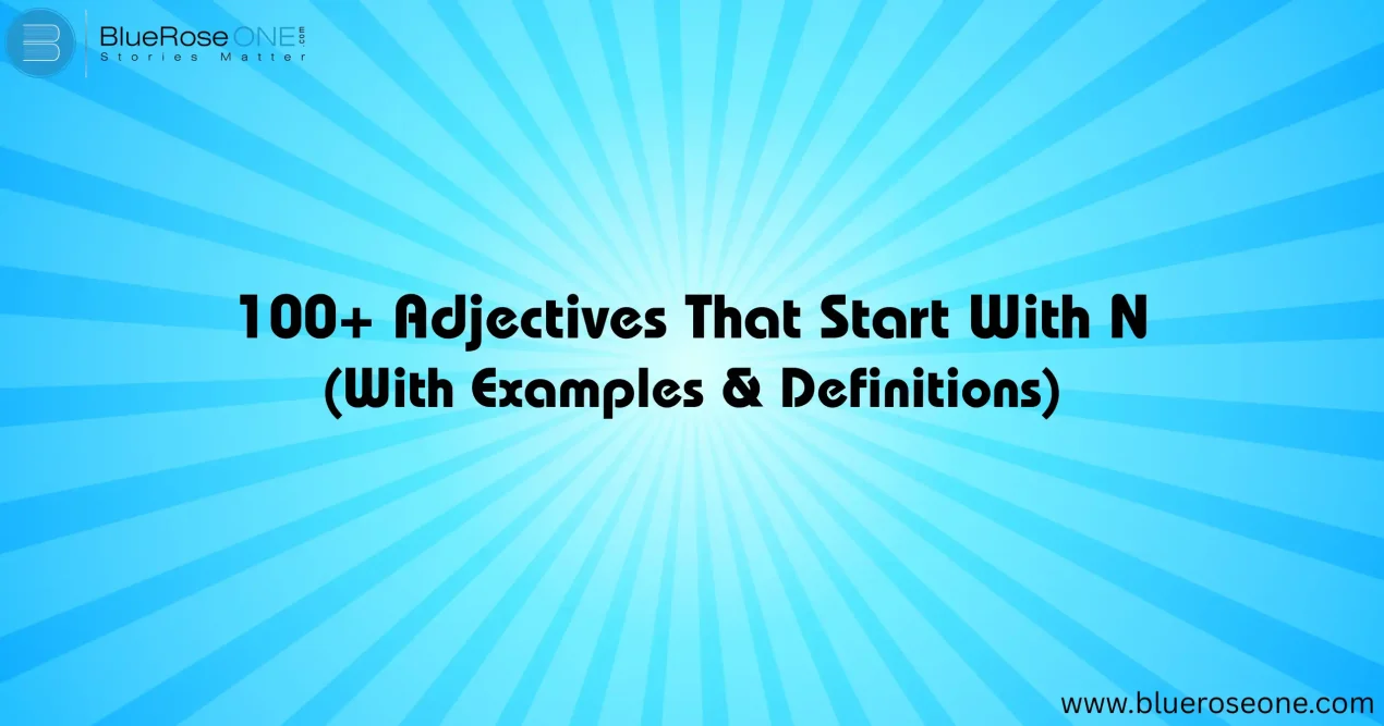 100+ Adjectives That Start With N (With Examples & Definitions)