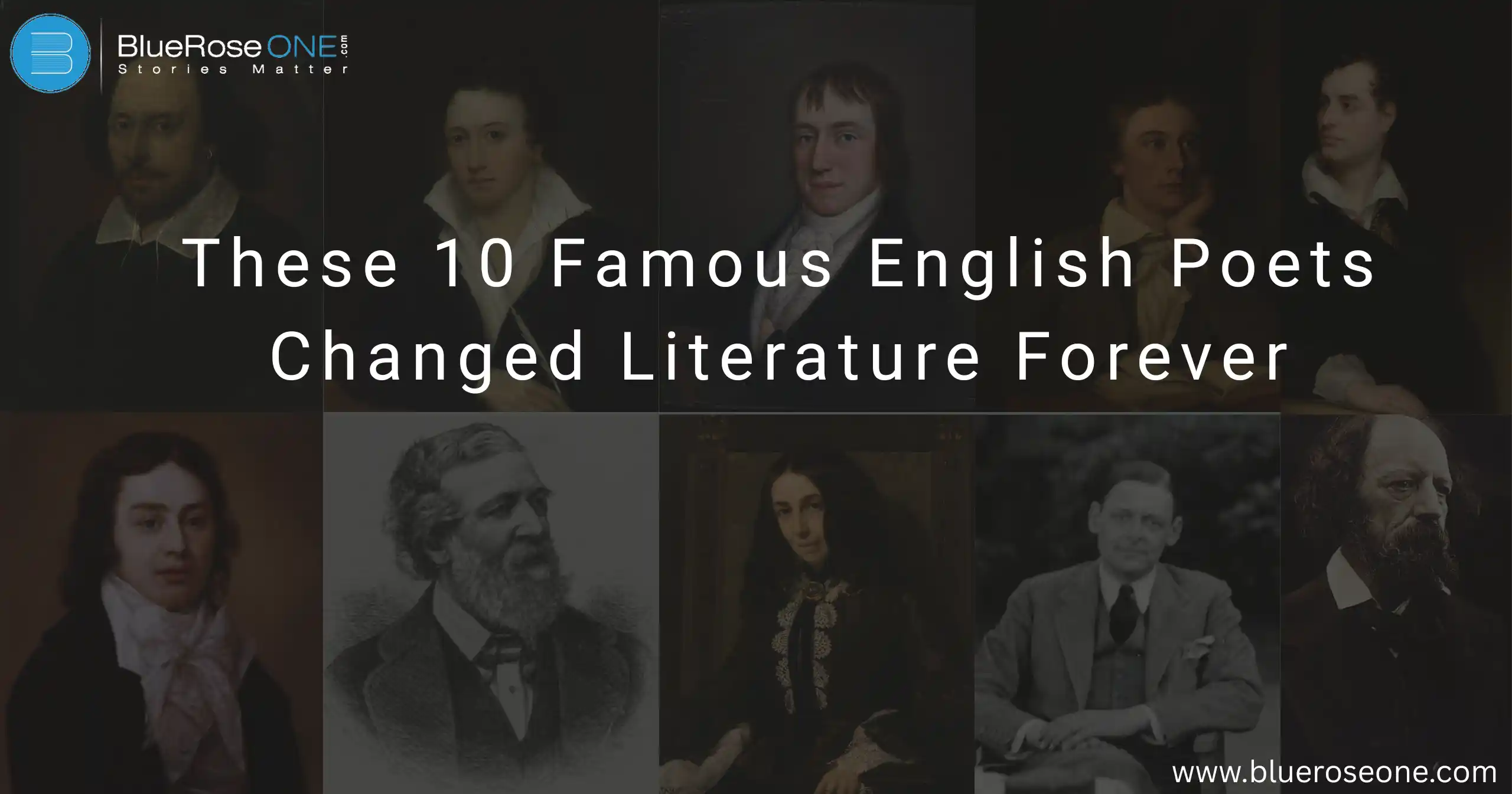 Top 10 Famous English Poets You Should Know