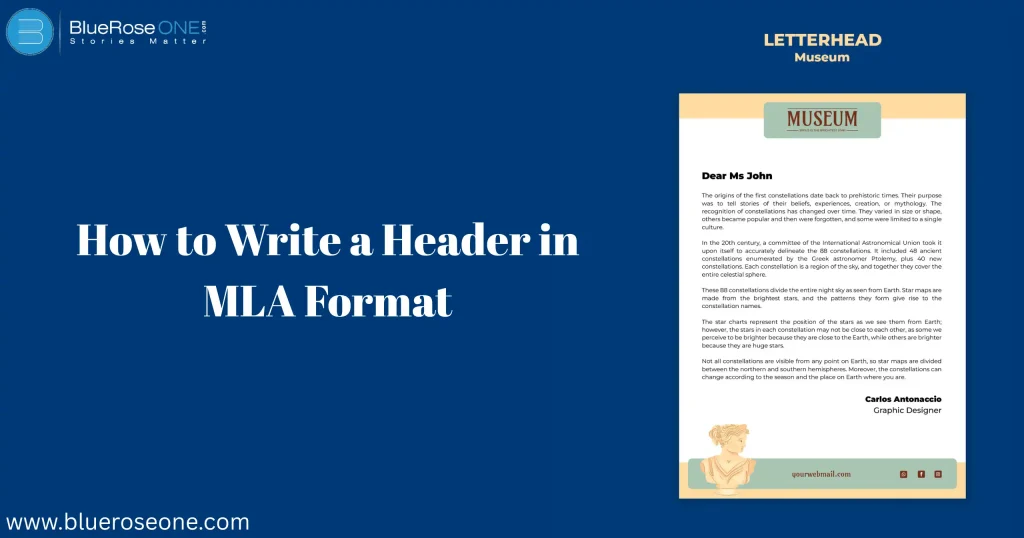 How to Write a Header in MLA Format | A Step-by-Step Guide
