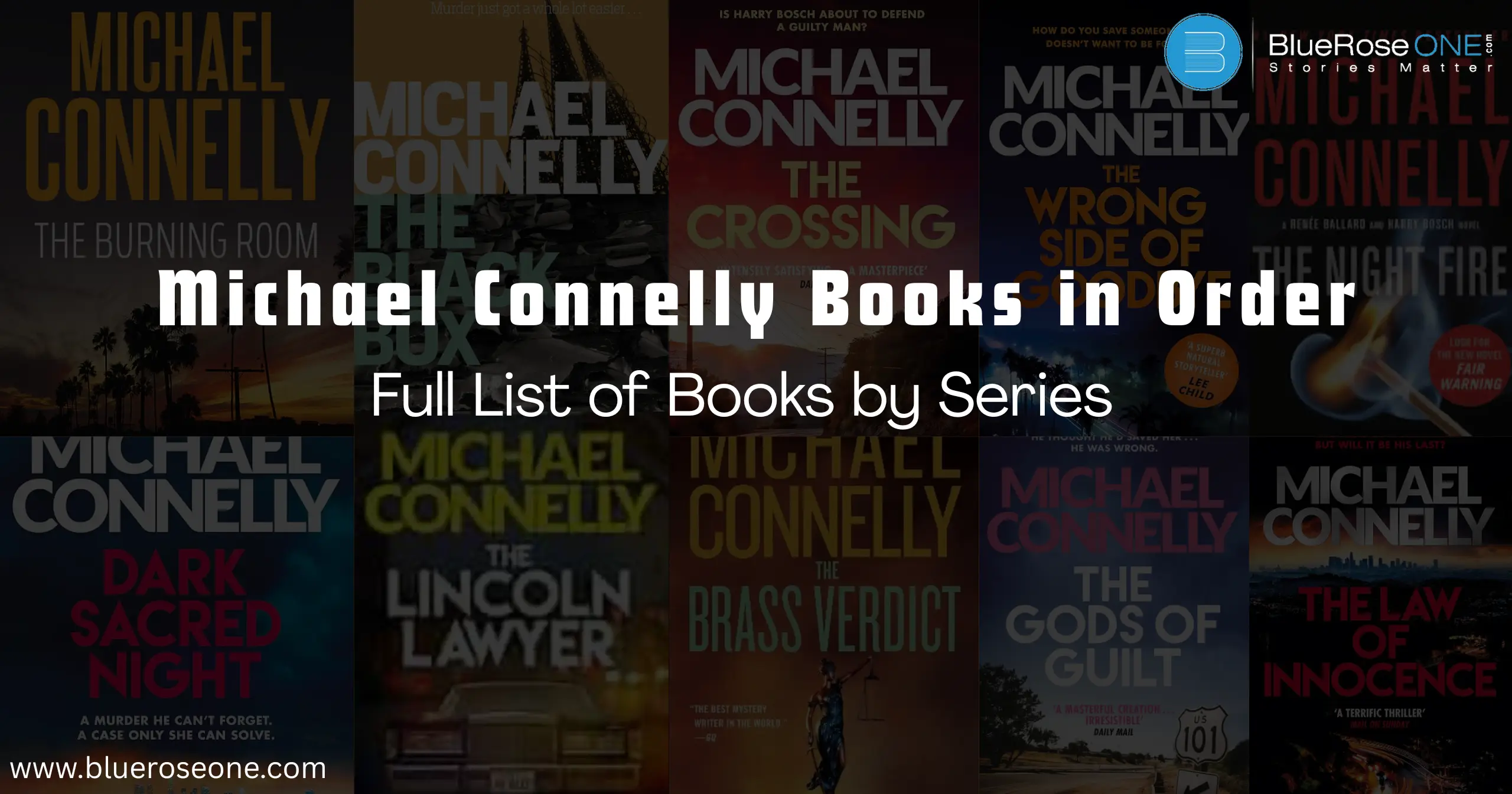 Michael Connelly Books in Order: Full List of Books by Series