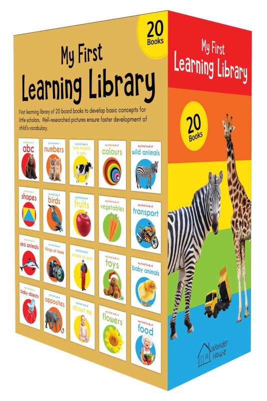 My First Complete Learning Library: Boxset of 20 Board Books Gift